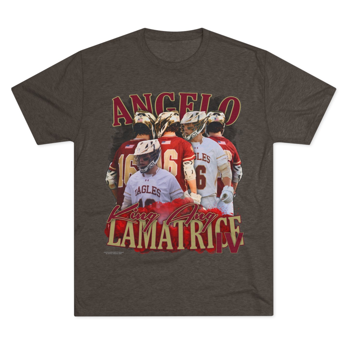 Angelo Lamatrice IV Tri-Blend Crew Tee