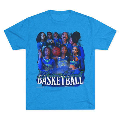 Winton Woods Girls Basketball Tri-Blend Crew Tee