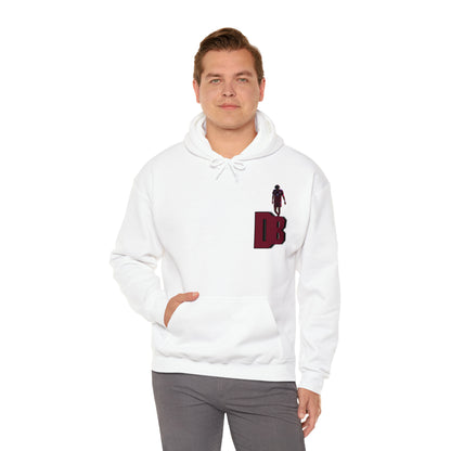 Dillon Brown no design on back Hooded Sweatshirt