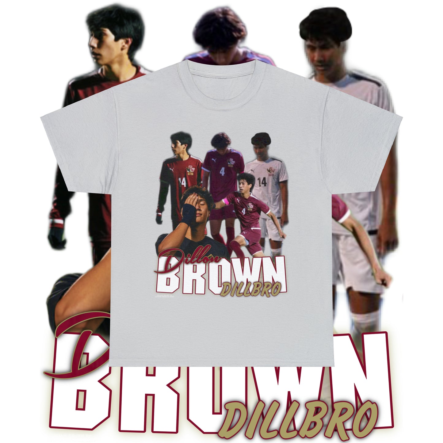 Dillon DILLBRO Brown Tee