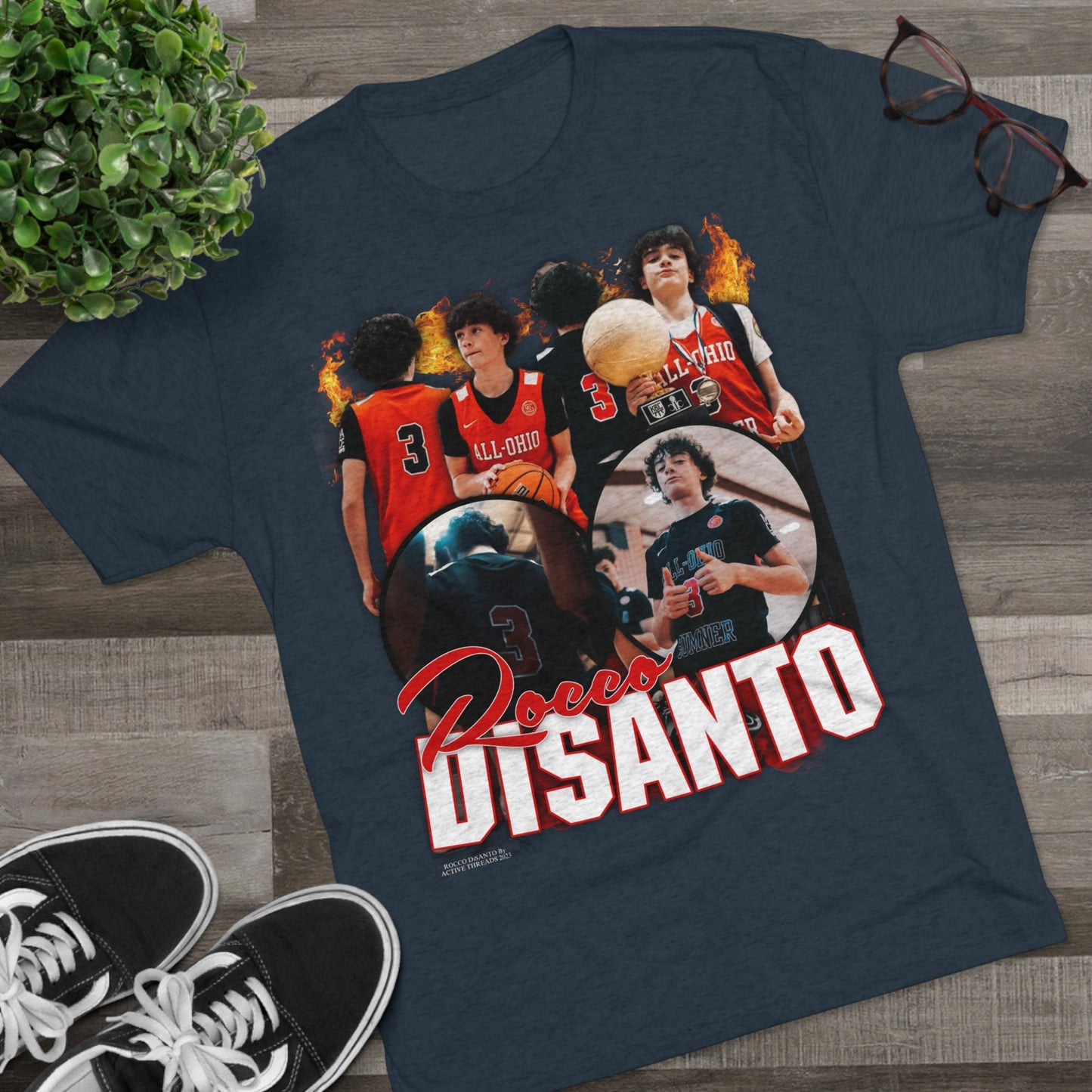 Rocco DiSanto Tri-Blend Crew Tee
