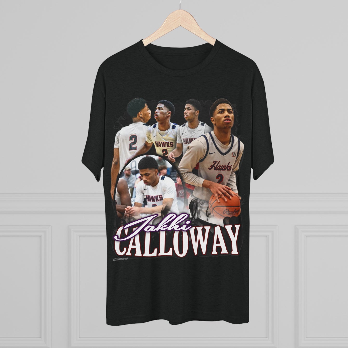 Jakhi Calloway Tri-Blend Crew Tee
