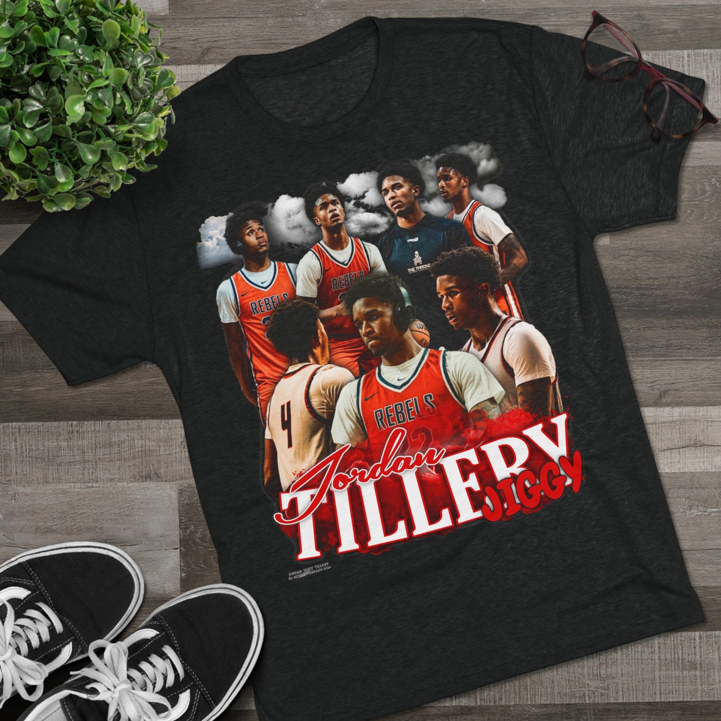 Jordan Tillery Tri-Blend Crew Tee