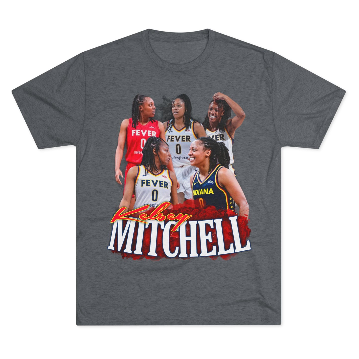 Kelsey Mitchell Tri-Blend Crew Tee