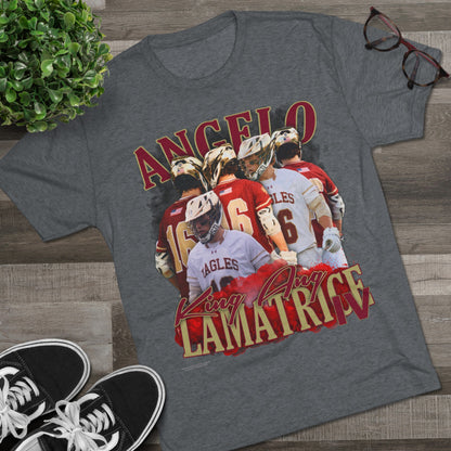 Angelo Lamatrice IV Tri-Blend Crew Tee