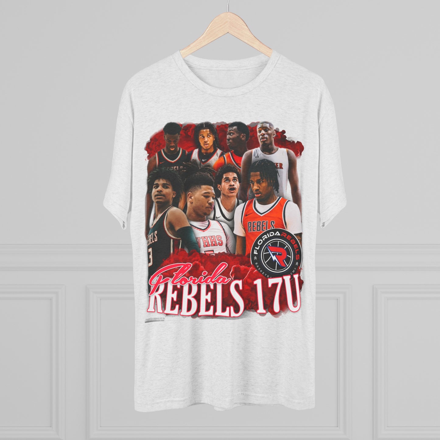 Florida Rebels 17U Tri-Blend Crew Tee