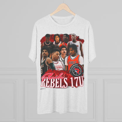 Florida Rebels 17U Tri-Blend Crew Tee