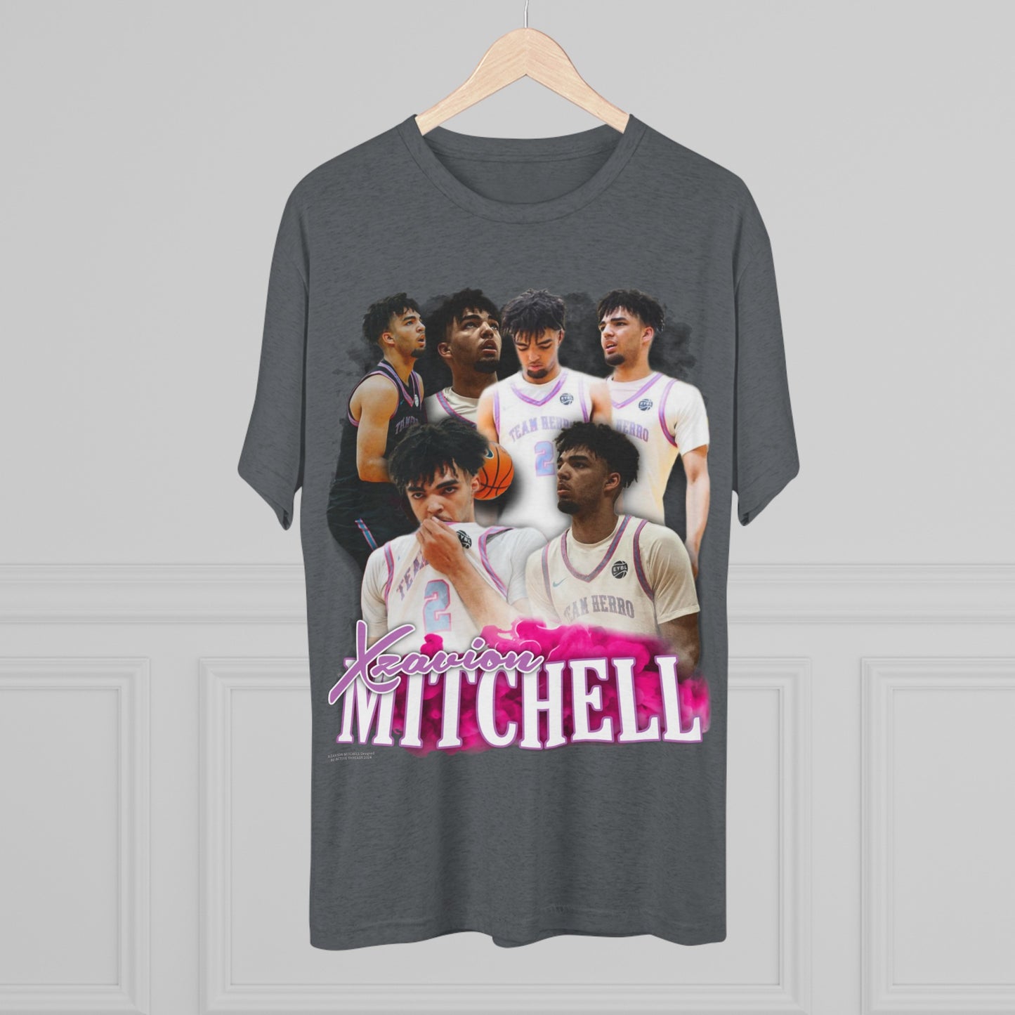 Xzavion Mitchell Tri-Blend Crew Tee