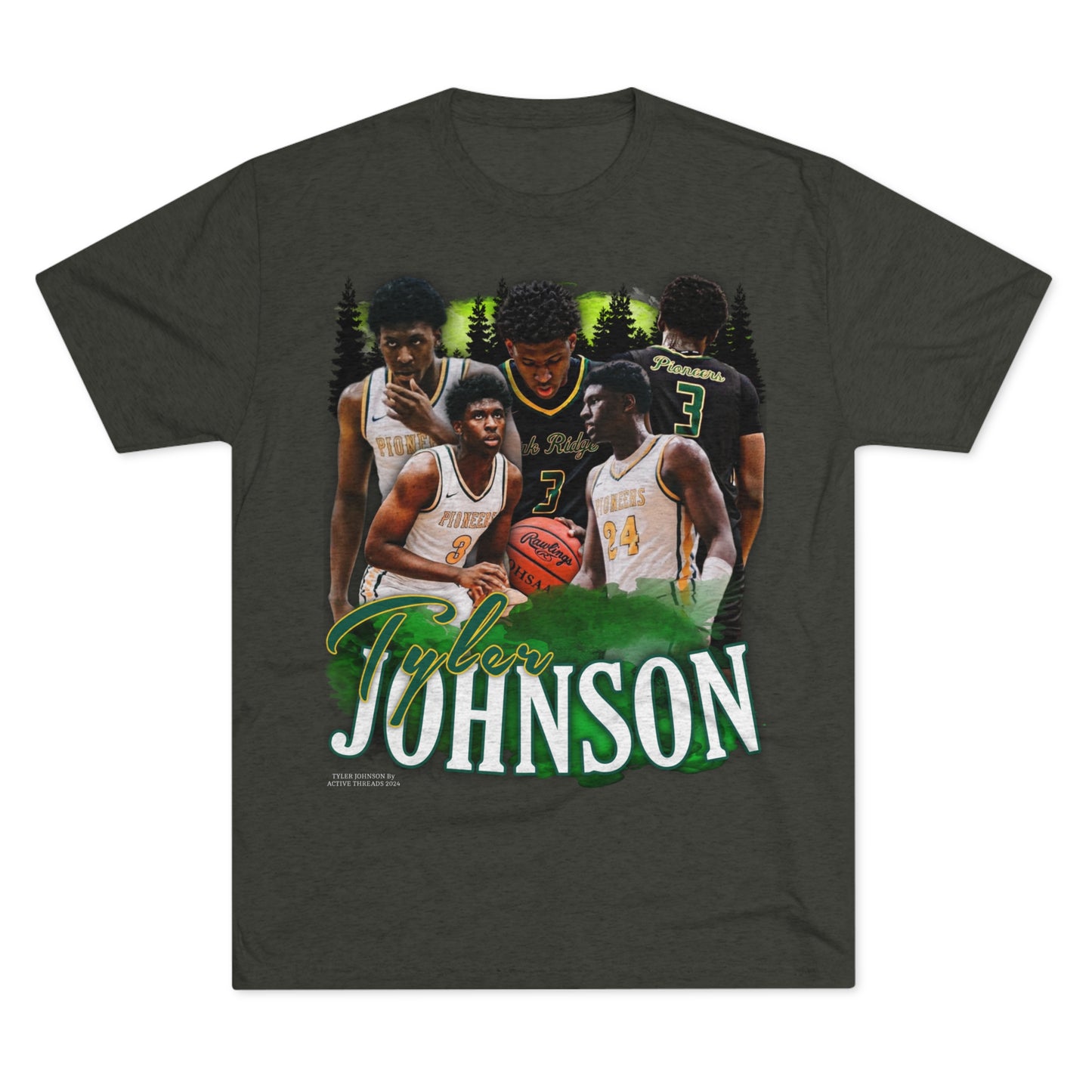 Tyler Johnson Tri-Blend Crew Tee
