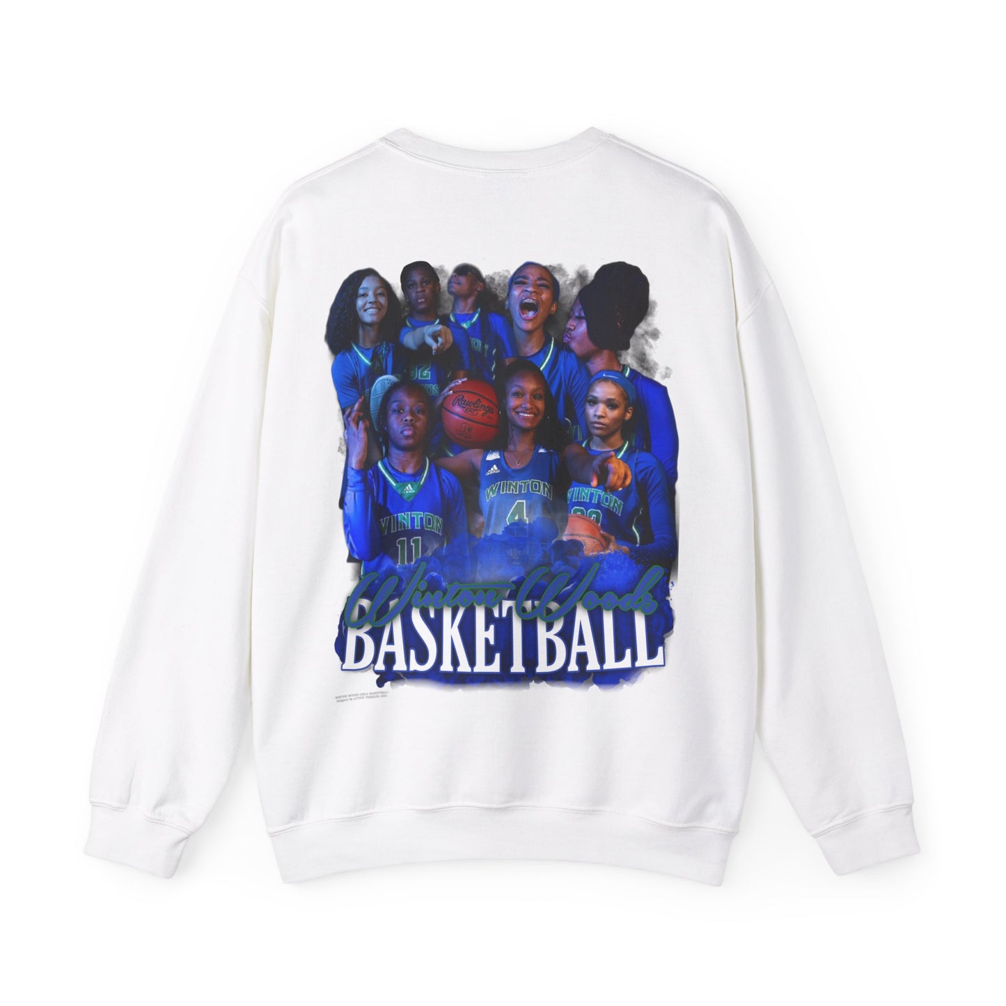 Winton Woods Girls Basketball Crewneck Sweatshirt