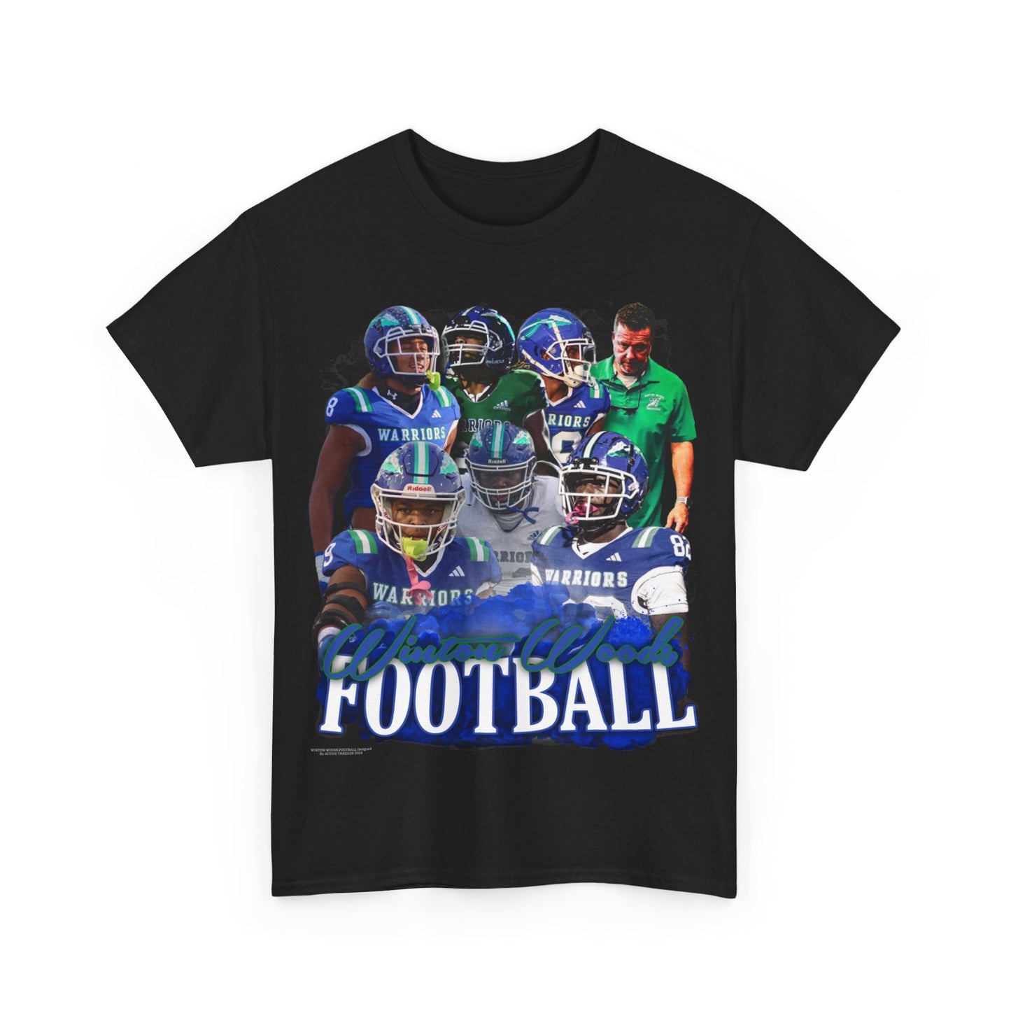 Winton Woods Football Heavy Cotton Tee