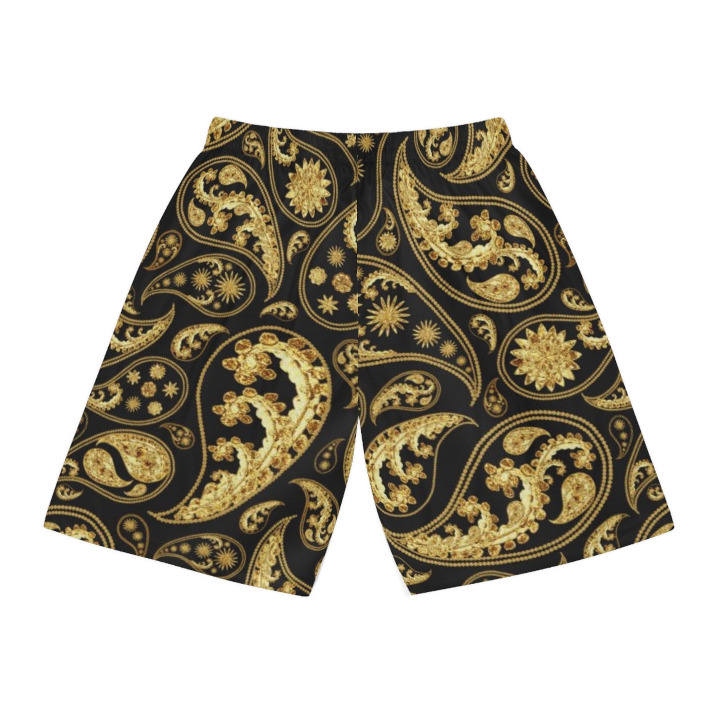 Gold Bandana Shorts