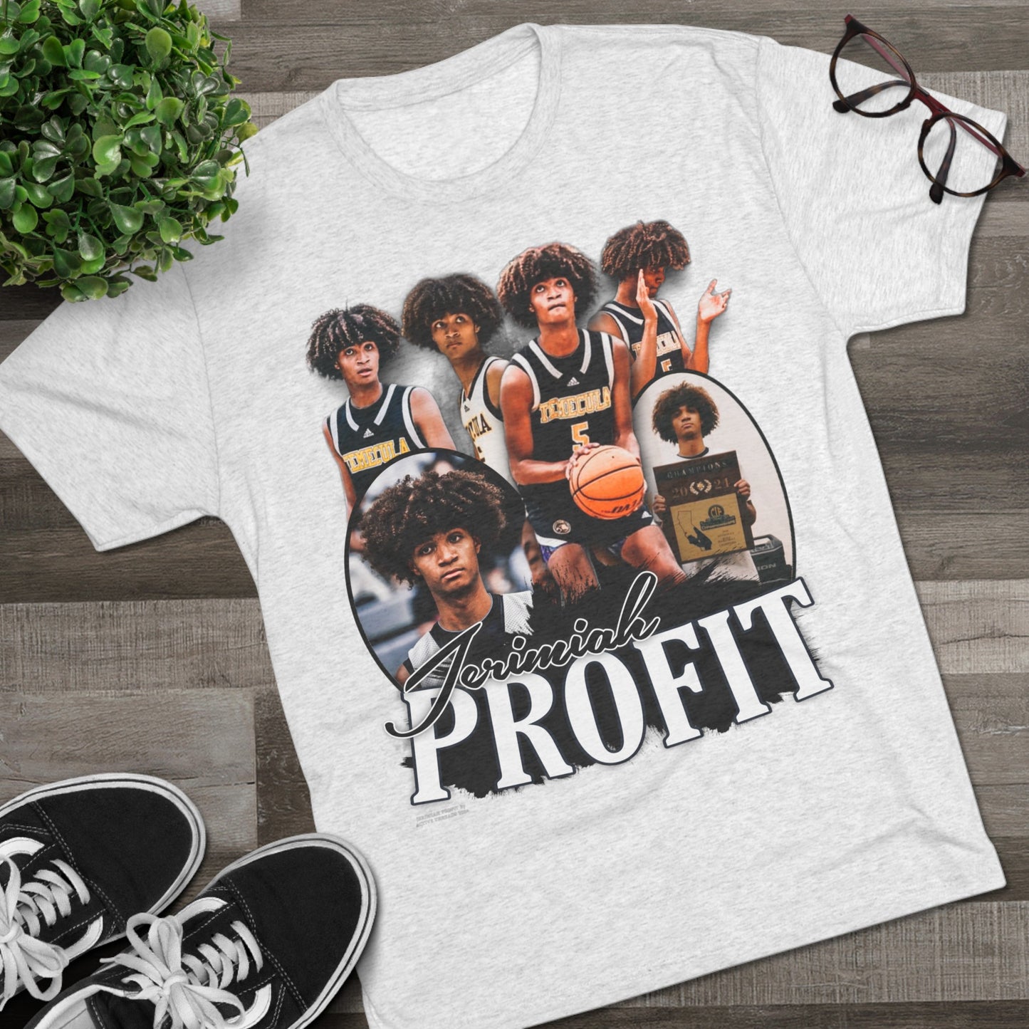 Jerimiah Profit Tri-Blend Crew Tee