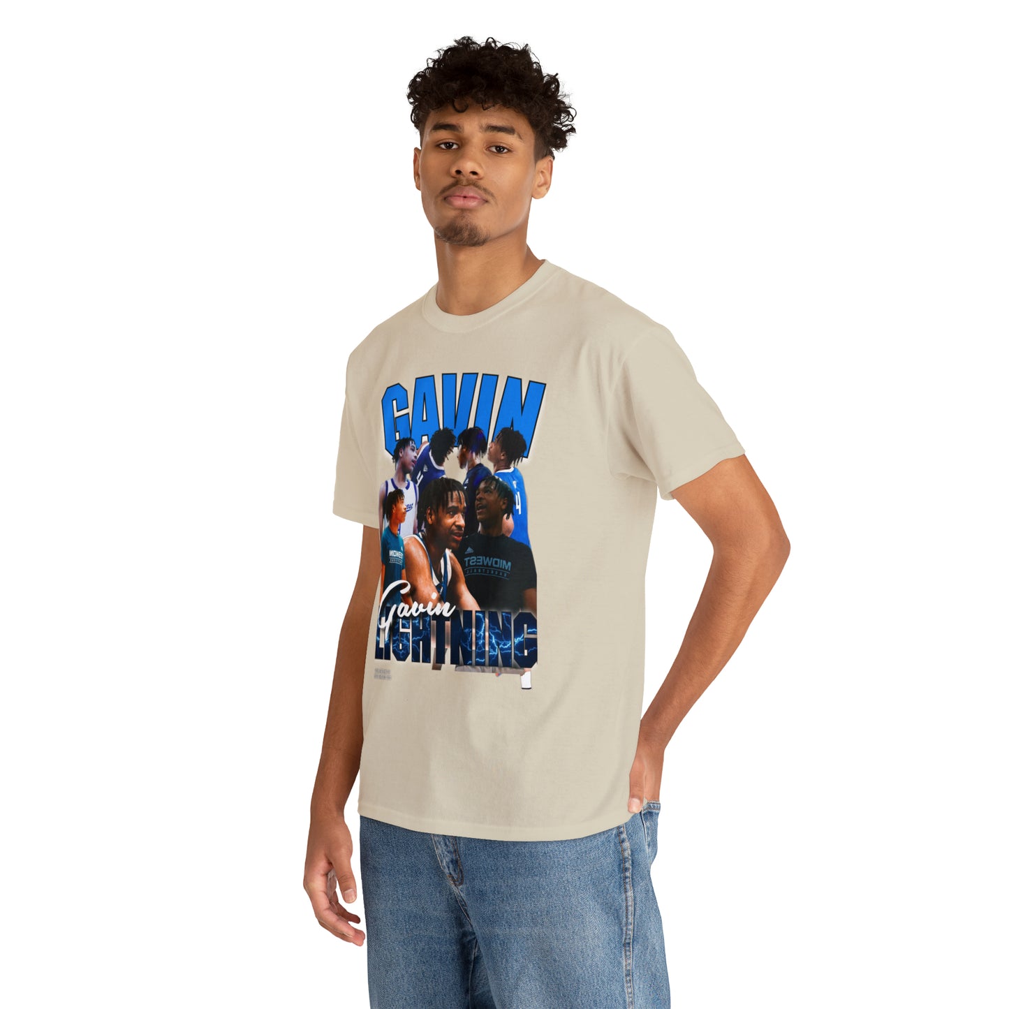 Gavin Lightning Tee
