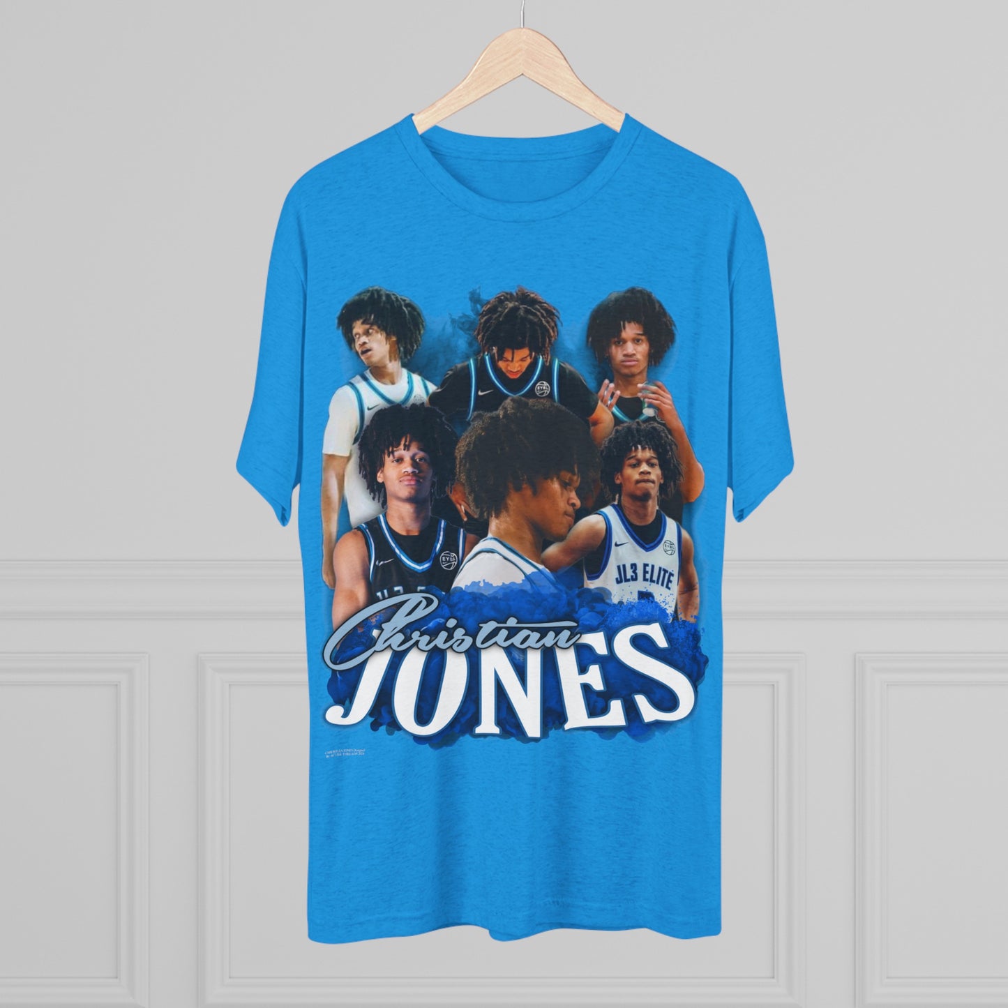 Christian Jones Tri-Blend Crew Tee