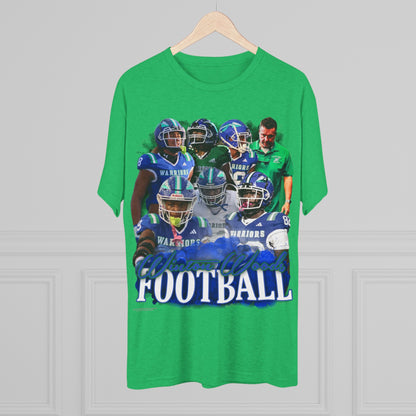 Winton Woods Football Tri-Blend Crew Tee