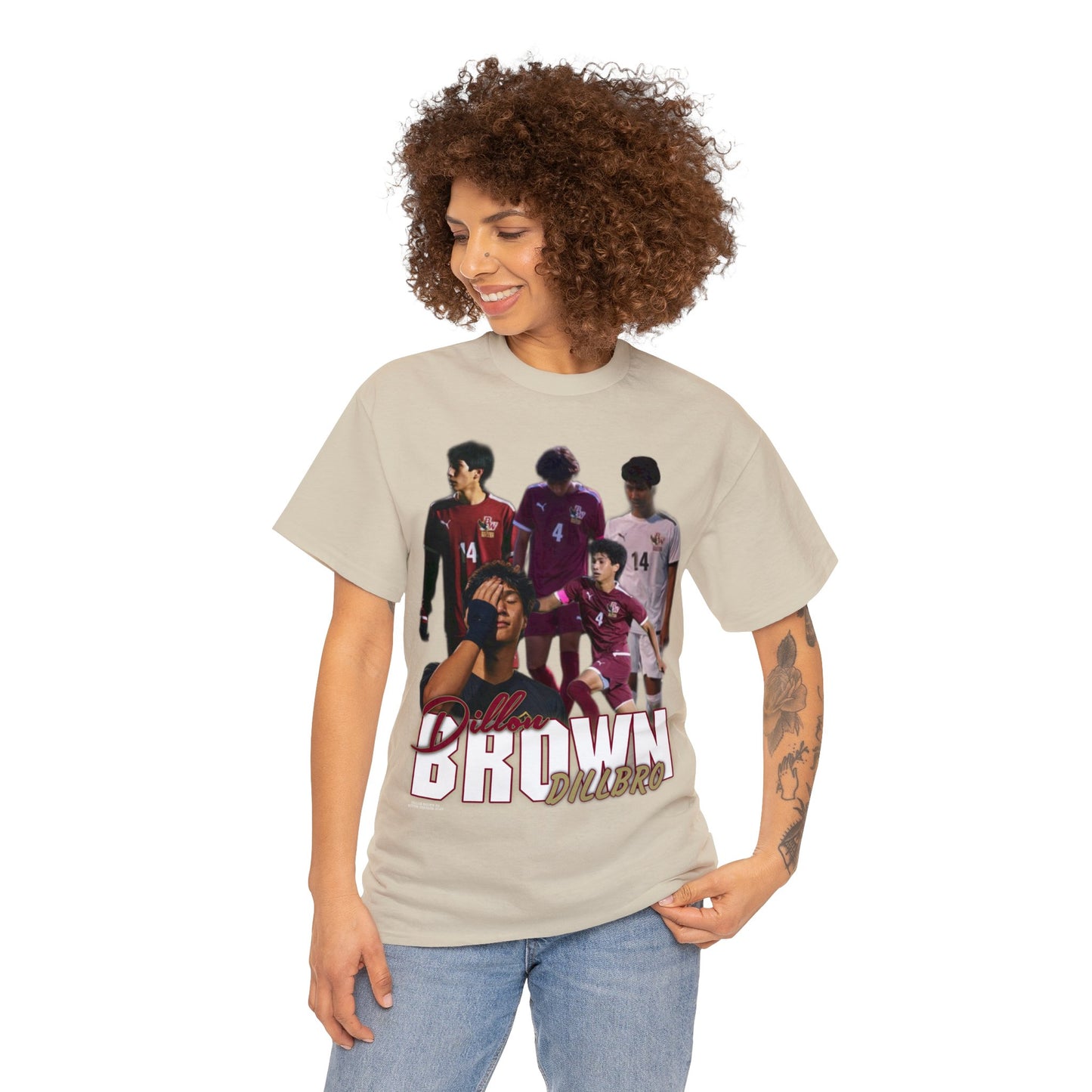 Dillon DILLBRO Brown Tee