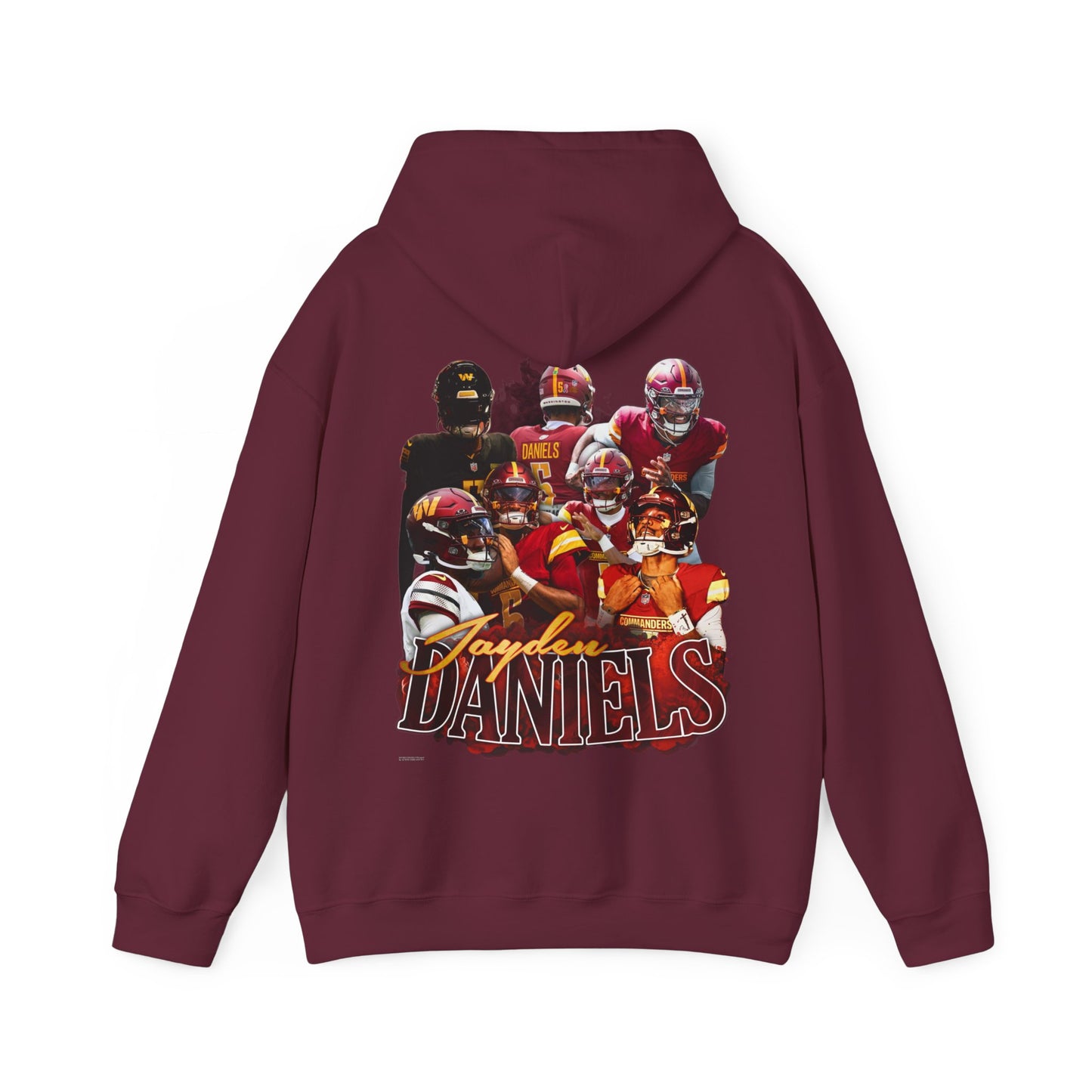 Jayden Daniels Hooded Sweatshirt [BACK SIDE DESIGN]