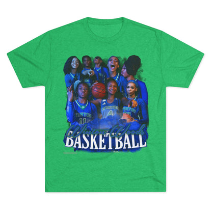 Winton Woods Girls Basketball Tri-Blend Crew Tee