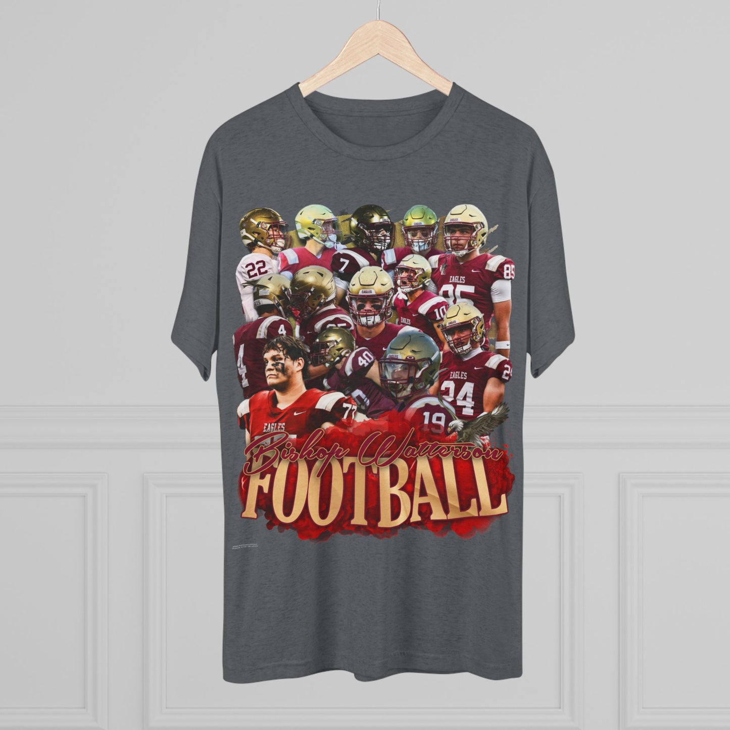 Watterson Football 2024 Tri-Blend Crew Tee