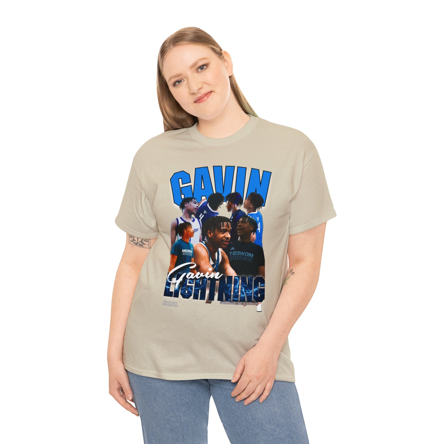 Gavin Lightning Tee