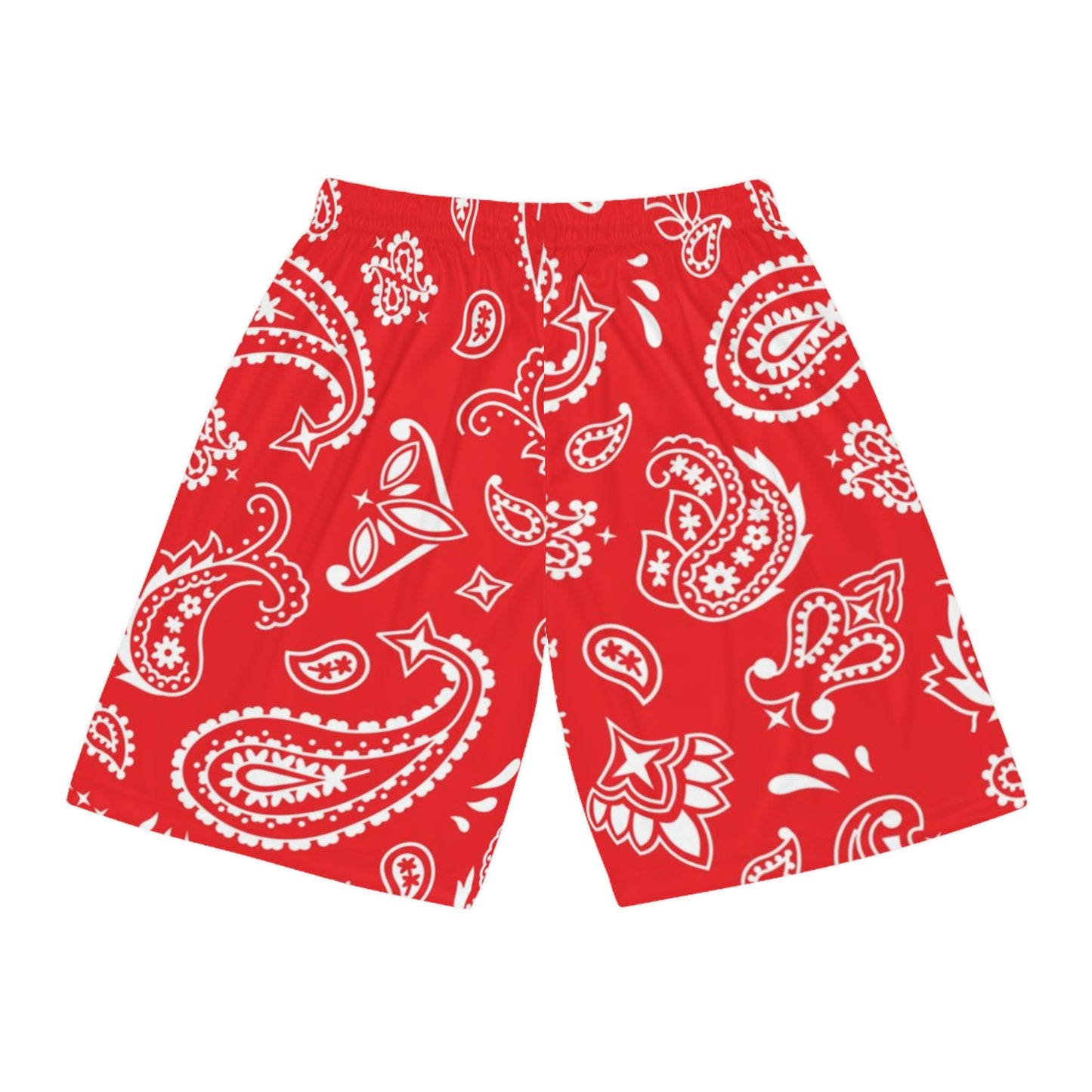 Red Bandana Shorts