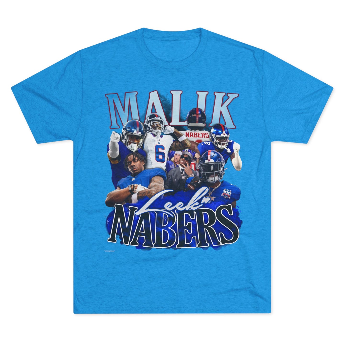 Malik Nabers Tri-Blend Crew Tee [DS]