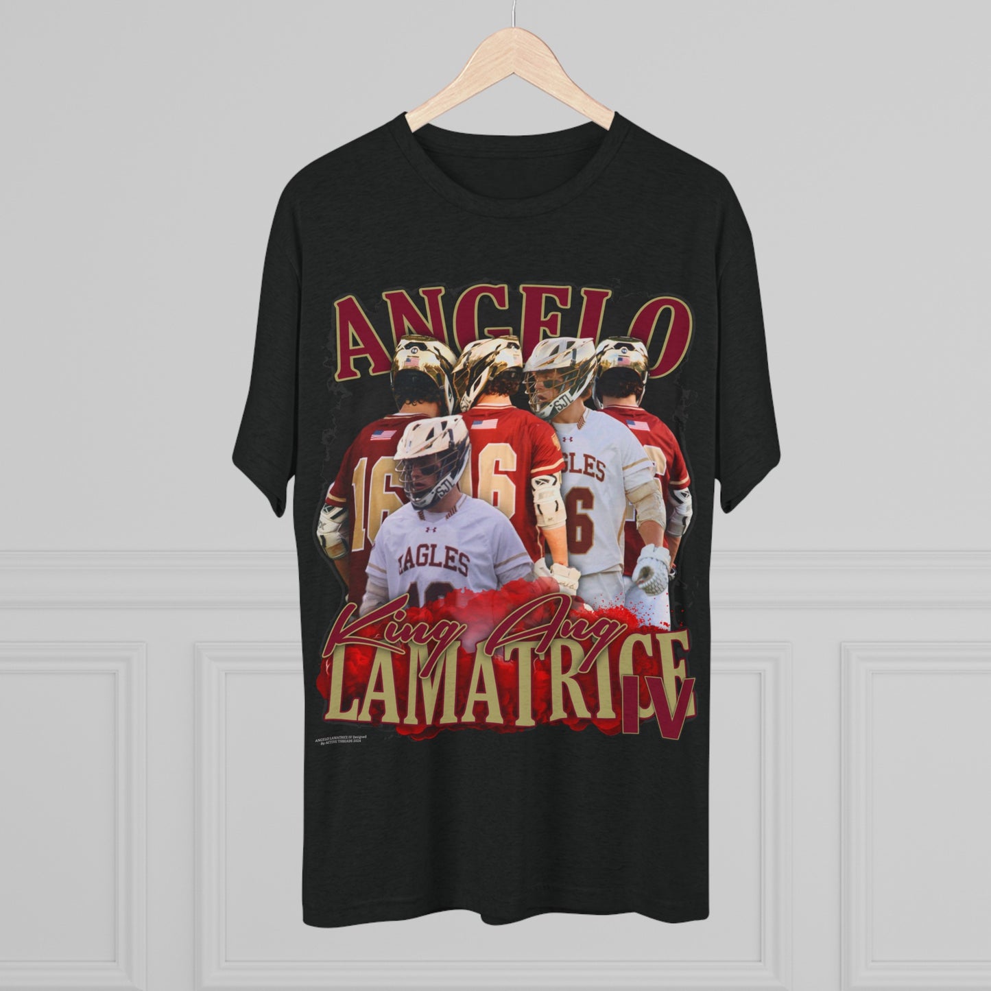 Angelo Lamatrice IV Tri-Blend Crew Tee