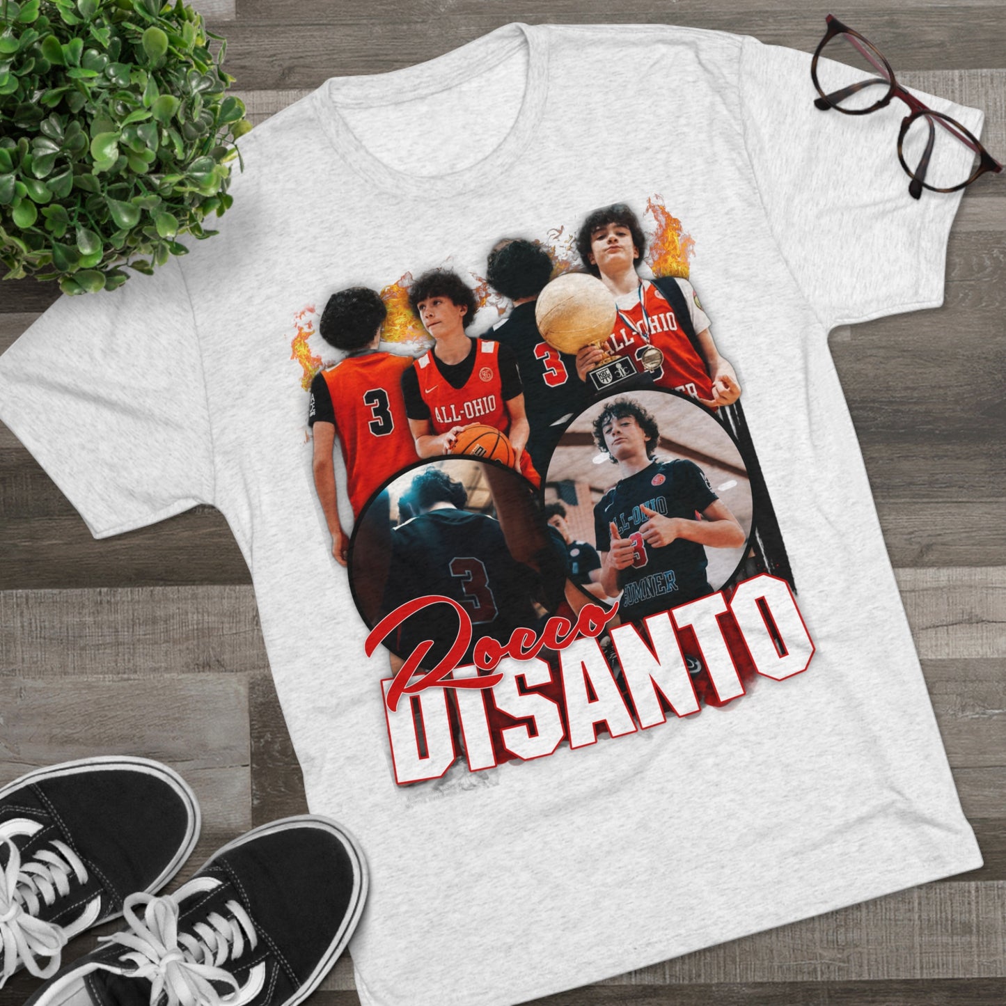 Rocco DiSanto Tri-Blend Crew Tee