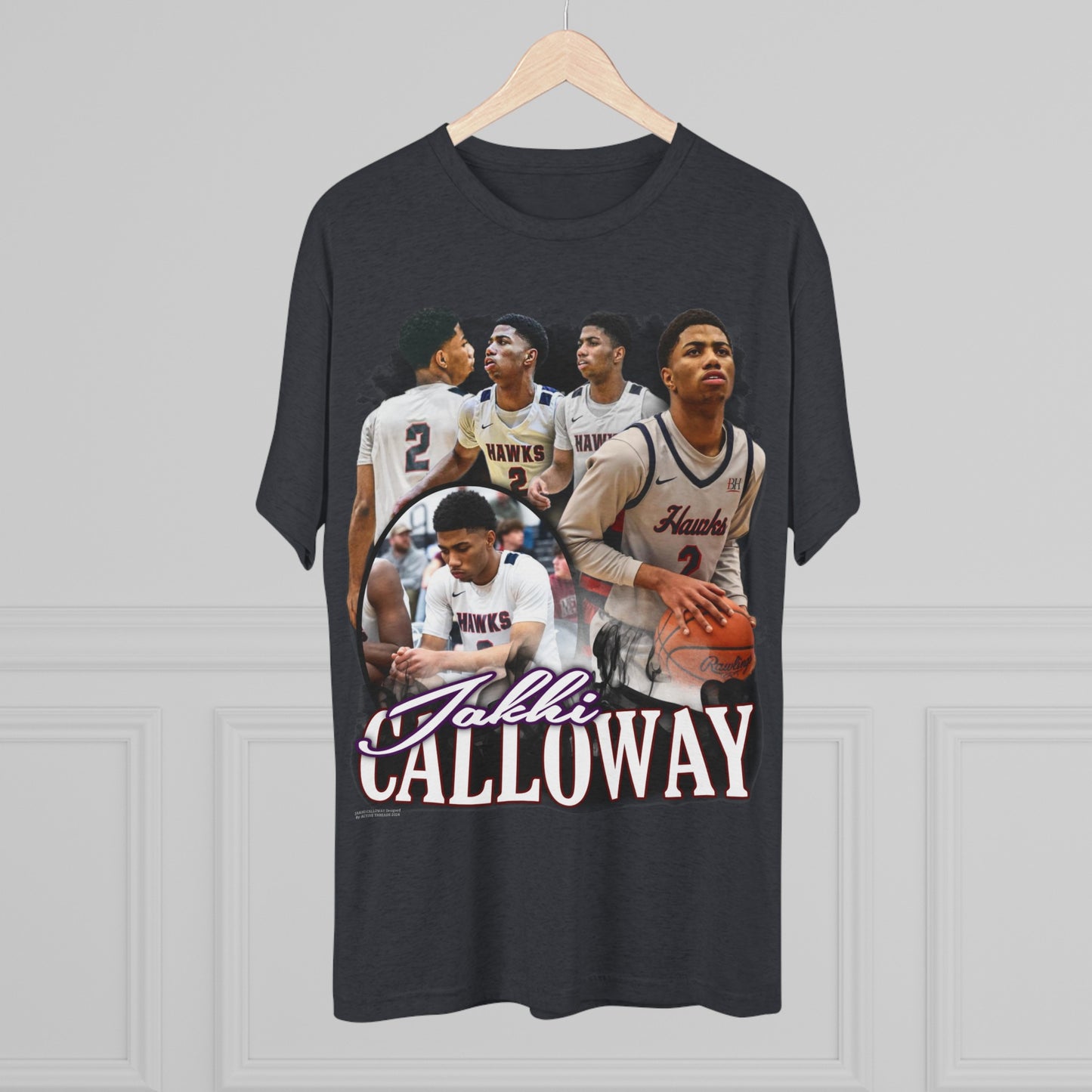 Jakhi Calloway Tri-Blend Crew Tee