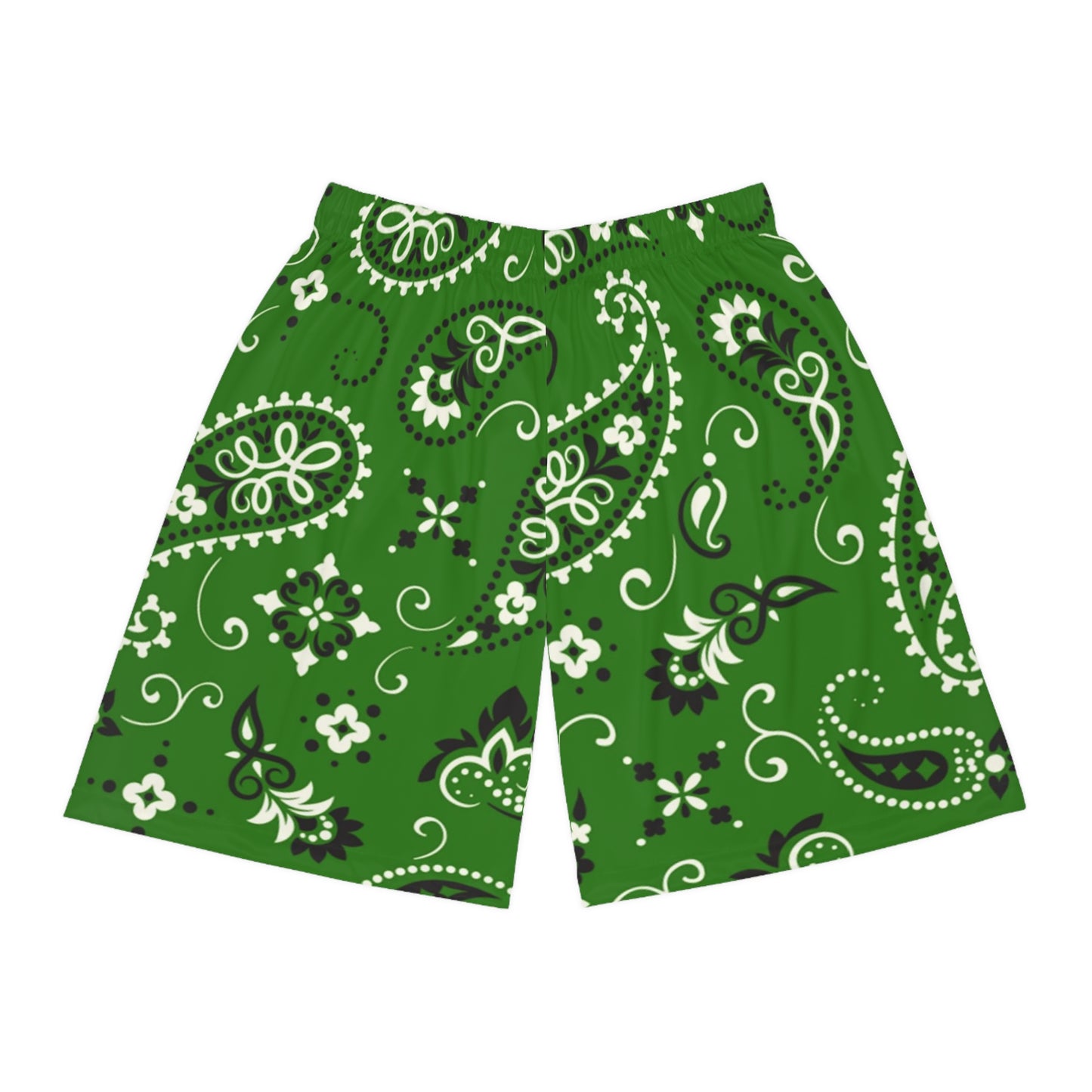 Green Bandana Shorts