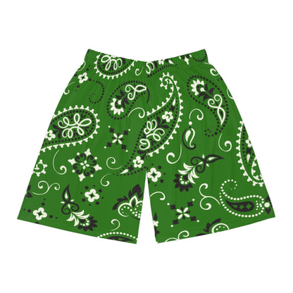 Green Bandana Shorts