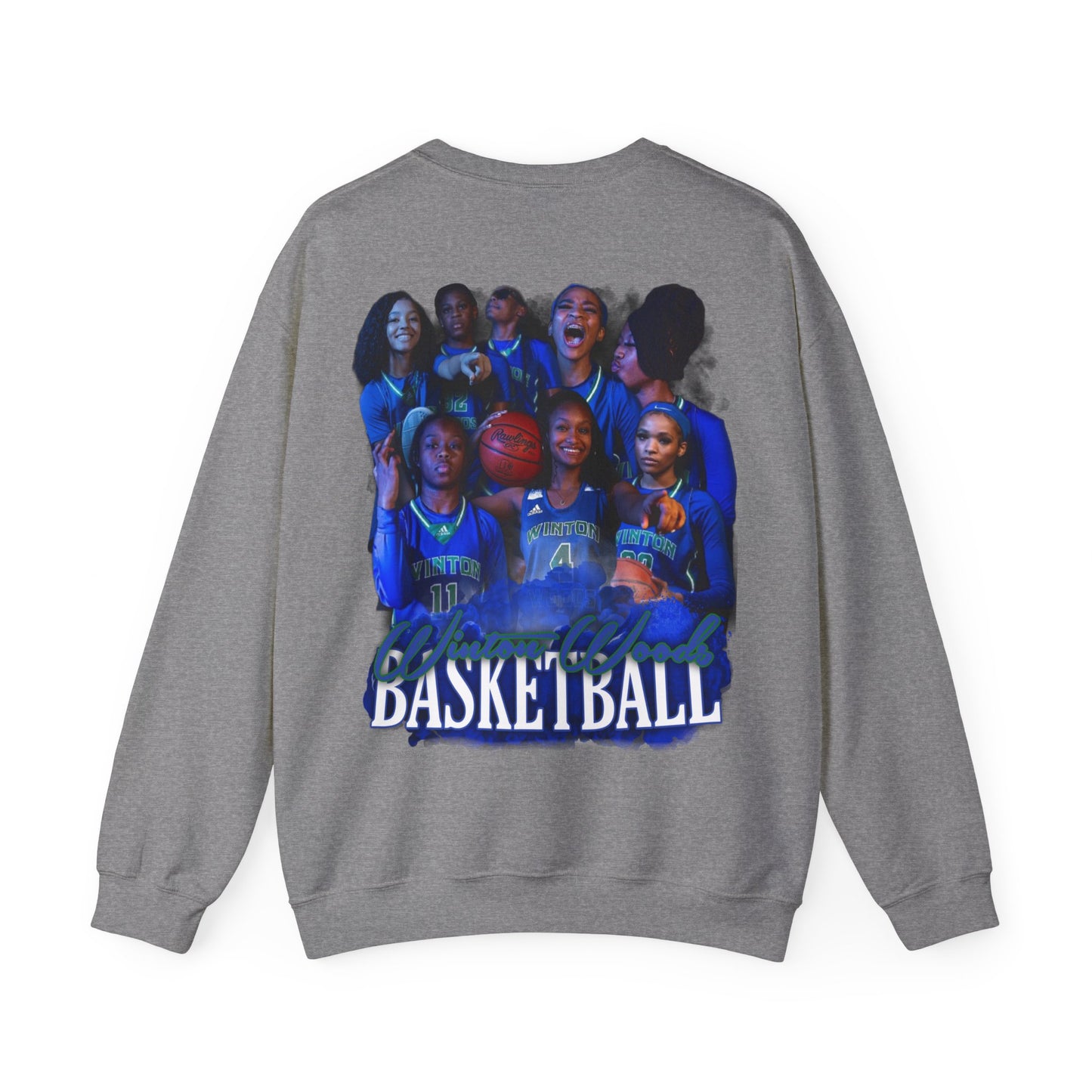 Winton Woods Girls Basketball Crewneck Sweatshirt