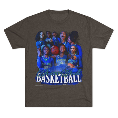 Winton Woods Girls Basketball Tri-Blend Crew Tee