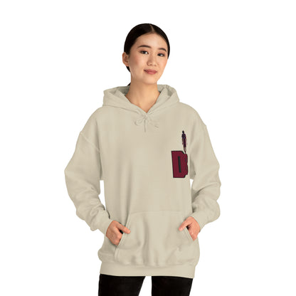 Dillon Brown no design on back Hooded Sweatshirt