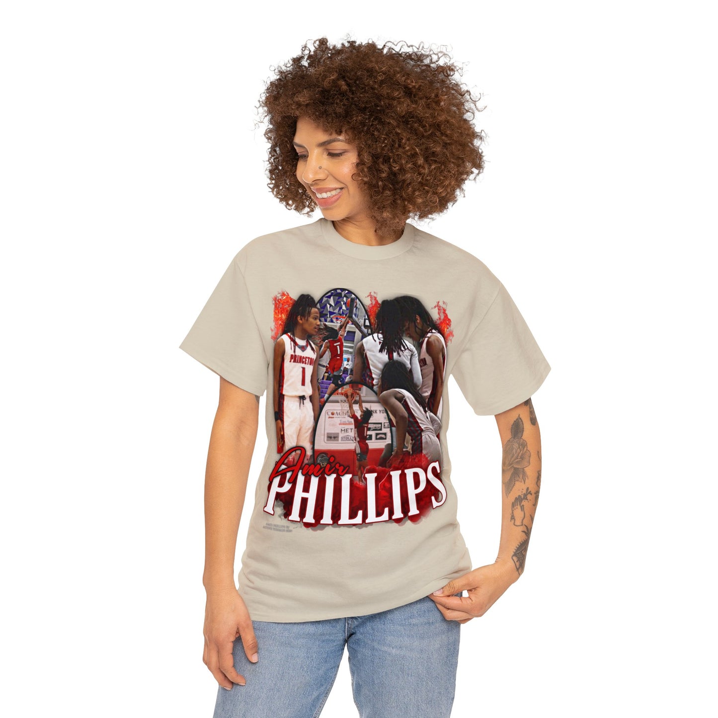 Amir Phillips #1 Heavy Cotton Tee