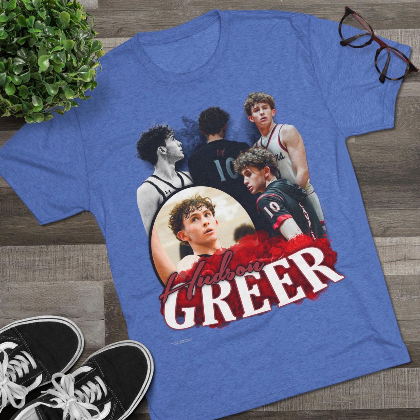 Hudson Greer Tri-Blend Crew Tee