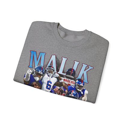 Malik Nabers Crewneck Sweatshirt