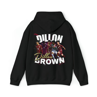 Dillon Brown w/ back design Hooded Sweatshirt
