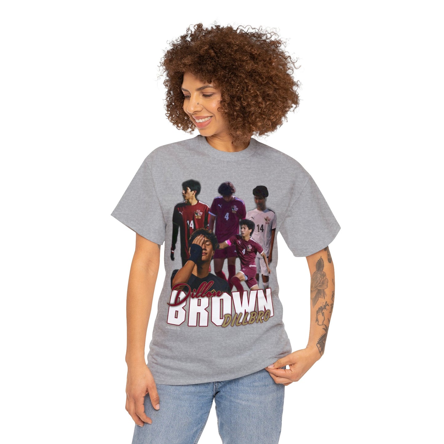 Dillon DILLBRO Brown Tee