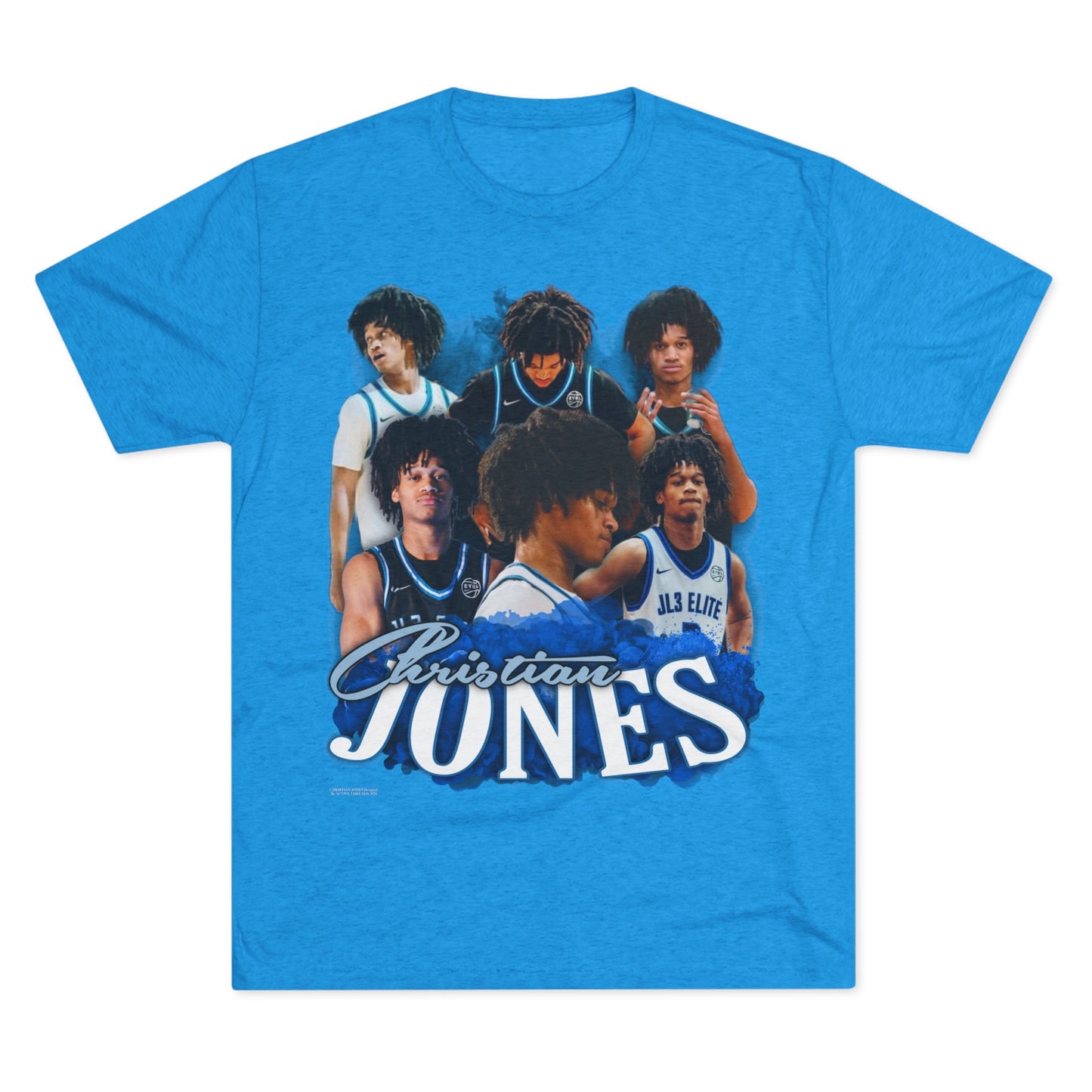 Christian Jones Tri-Blend Crew Tee
