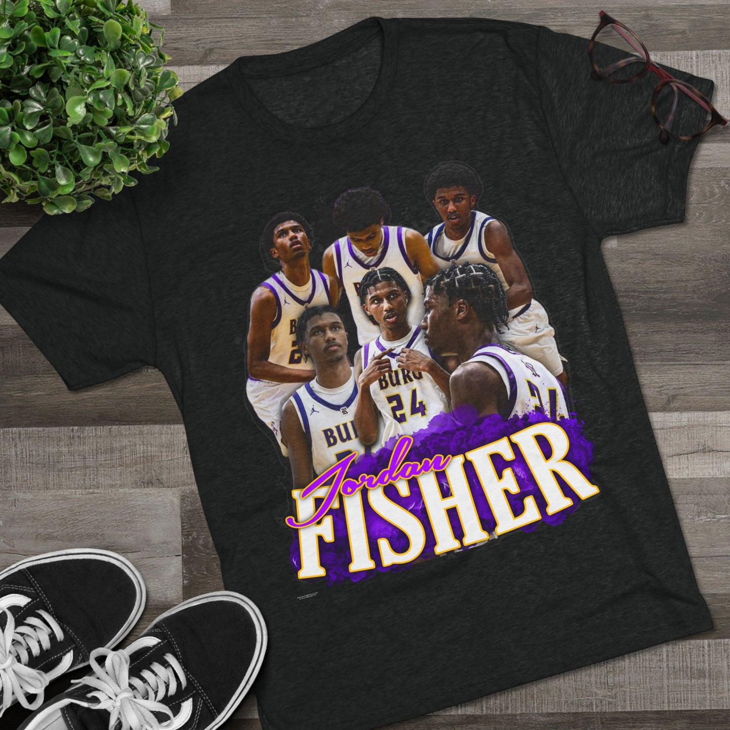 Jordan Fisher Tri-Blend Crew Tee