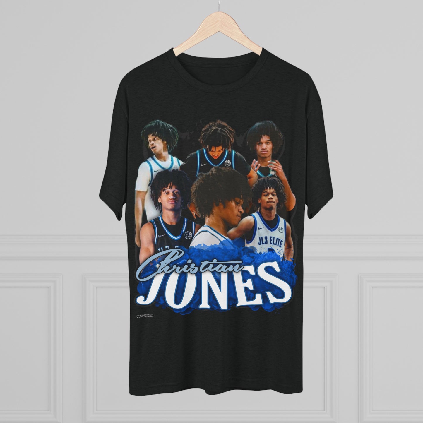 Christian Jones Tri-Blend Crew Tee