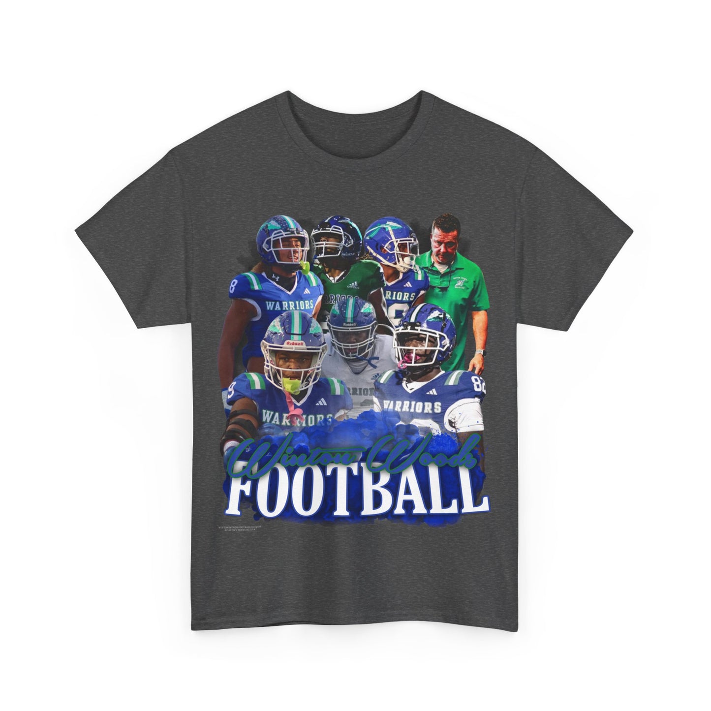 Winton Woods Football Heavy Cotton Tee
