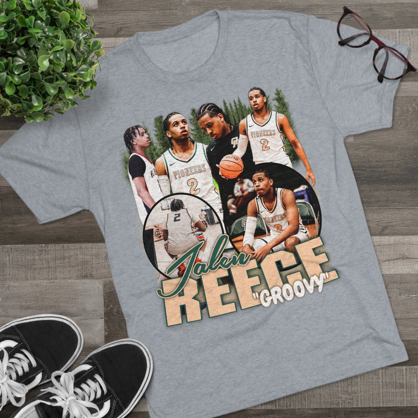 Jalen Reece Tri-Blend Crew Tee (Softer)