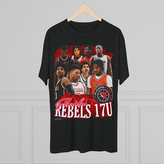 Florida Rebels 17U Tri-Blend Crew Tee