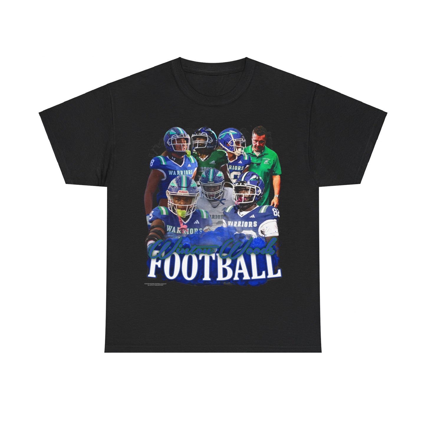 Winton Woods Football Heavy Cotton Tee
