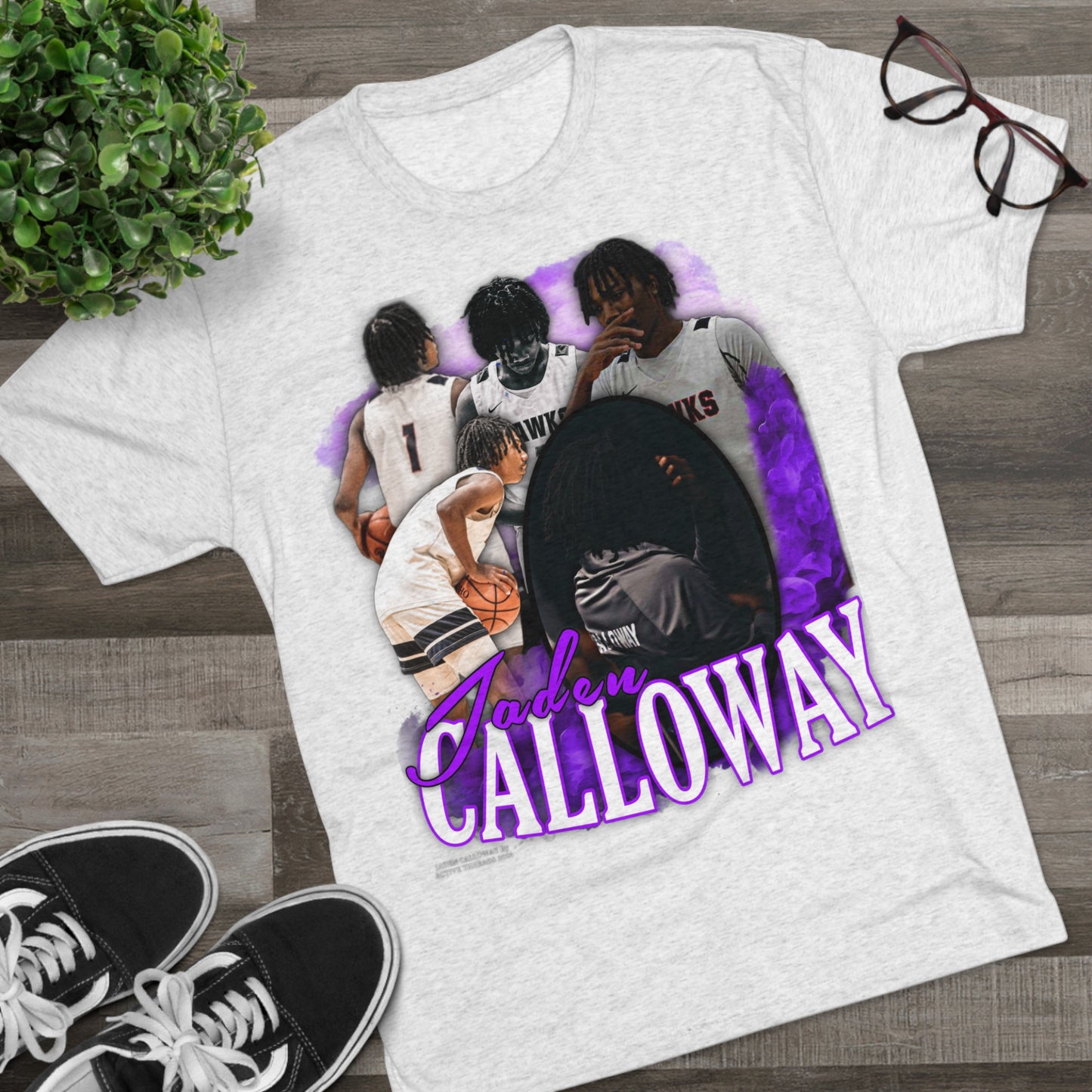 Jaden Calloway Tri-Blend Crew Tee