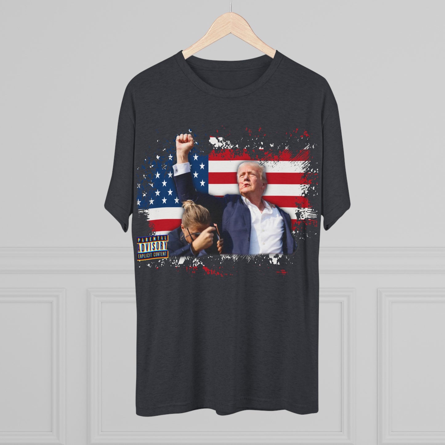 Trump Bulletproof Tri-Blend Crew Tee