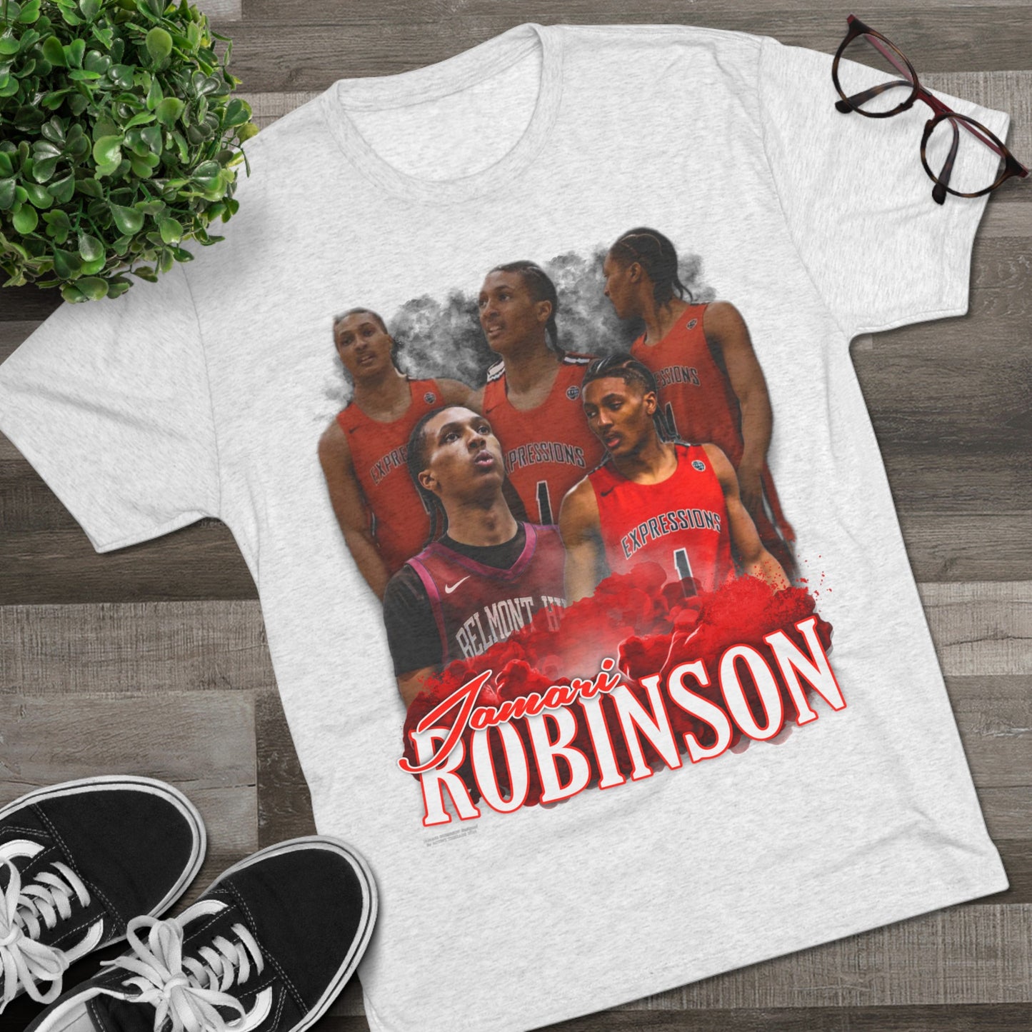 Jamari Robinson Tri-Blend Crew Tee